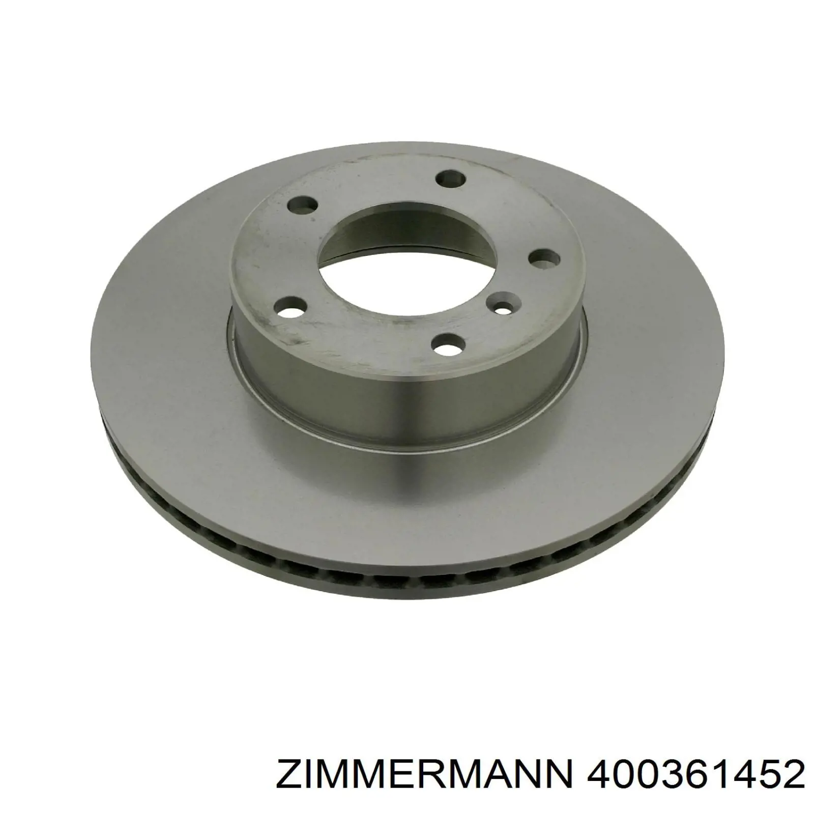 400361452 Zimmermann диск гальмівний передній