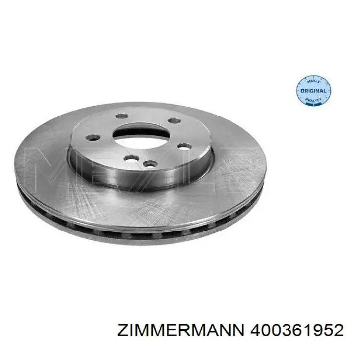 Купити 400361952 Zimmermann Ротор гальмівний