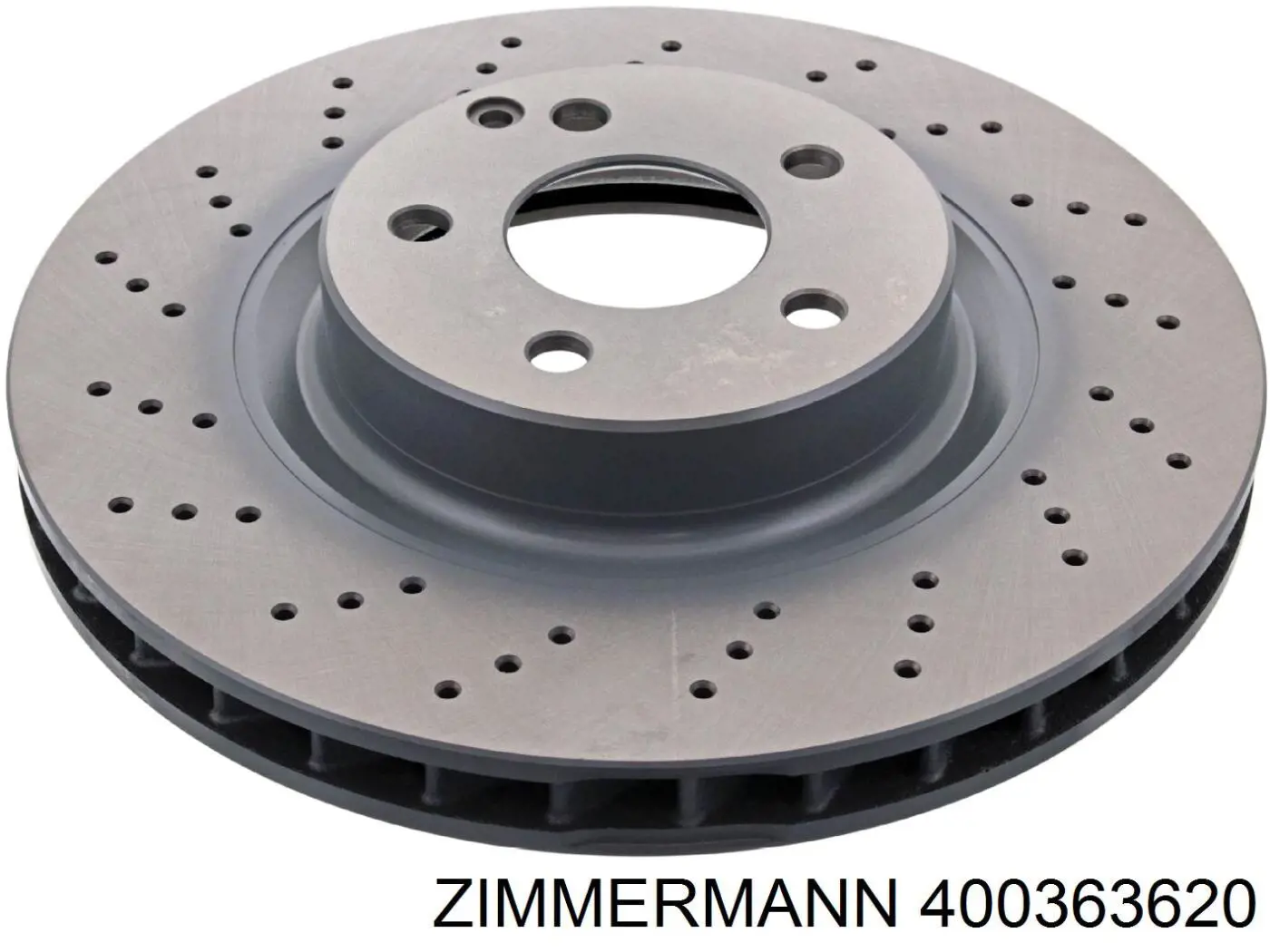 Диск переднього гальма Zimmermann 400363620 ціна, від 94.24 USD