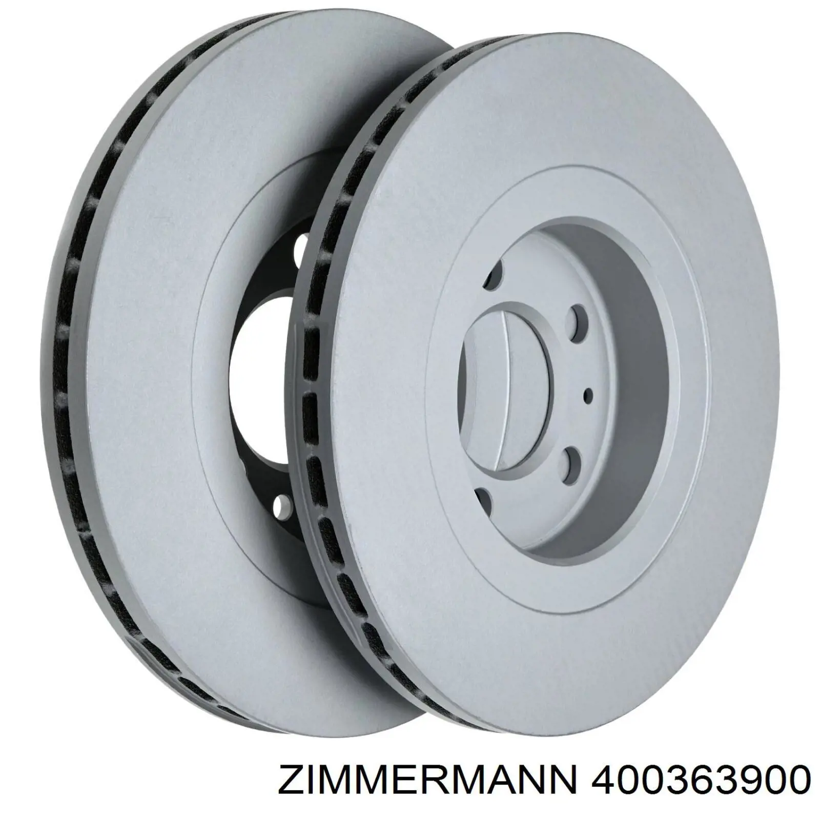 400363900 Zimmermann диск гальмівний передній