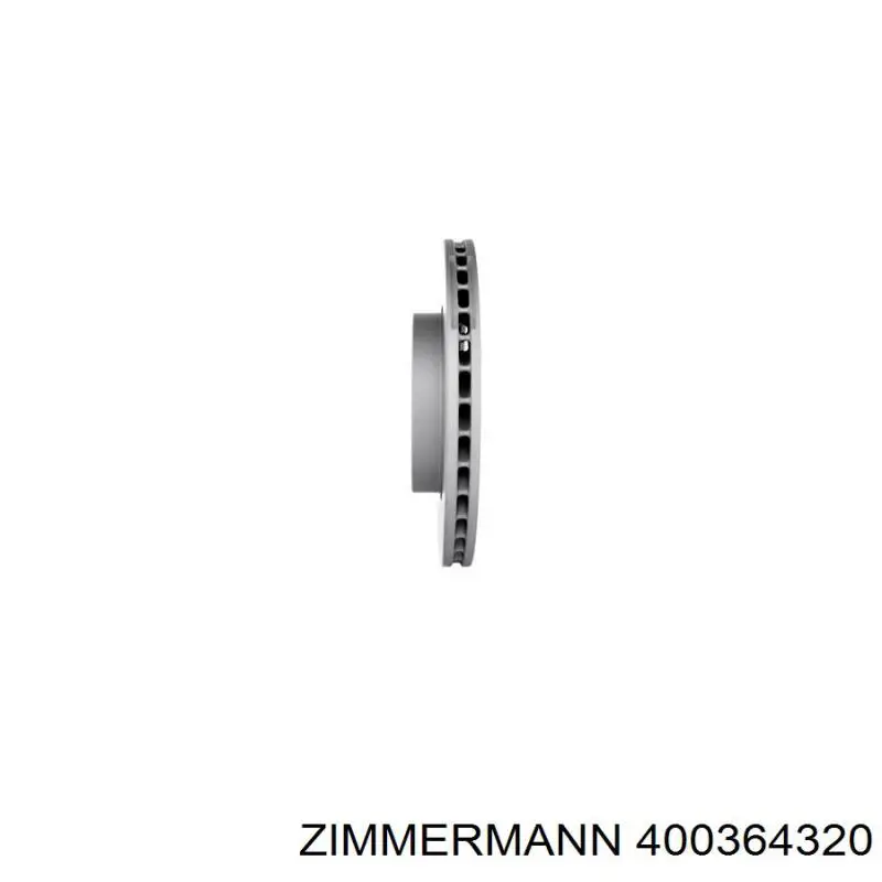 Гальмівні диски передні 400364320 Zimmermann