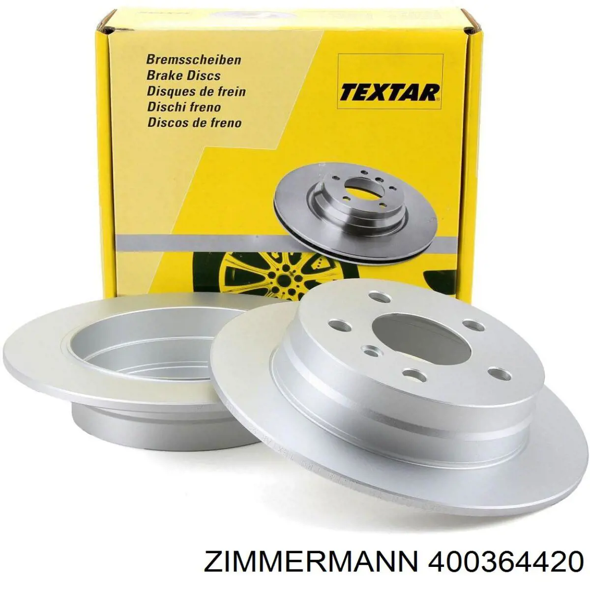Купити 400364420 Zimmermann Диск заднього гальма