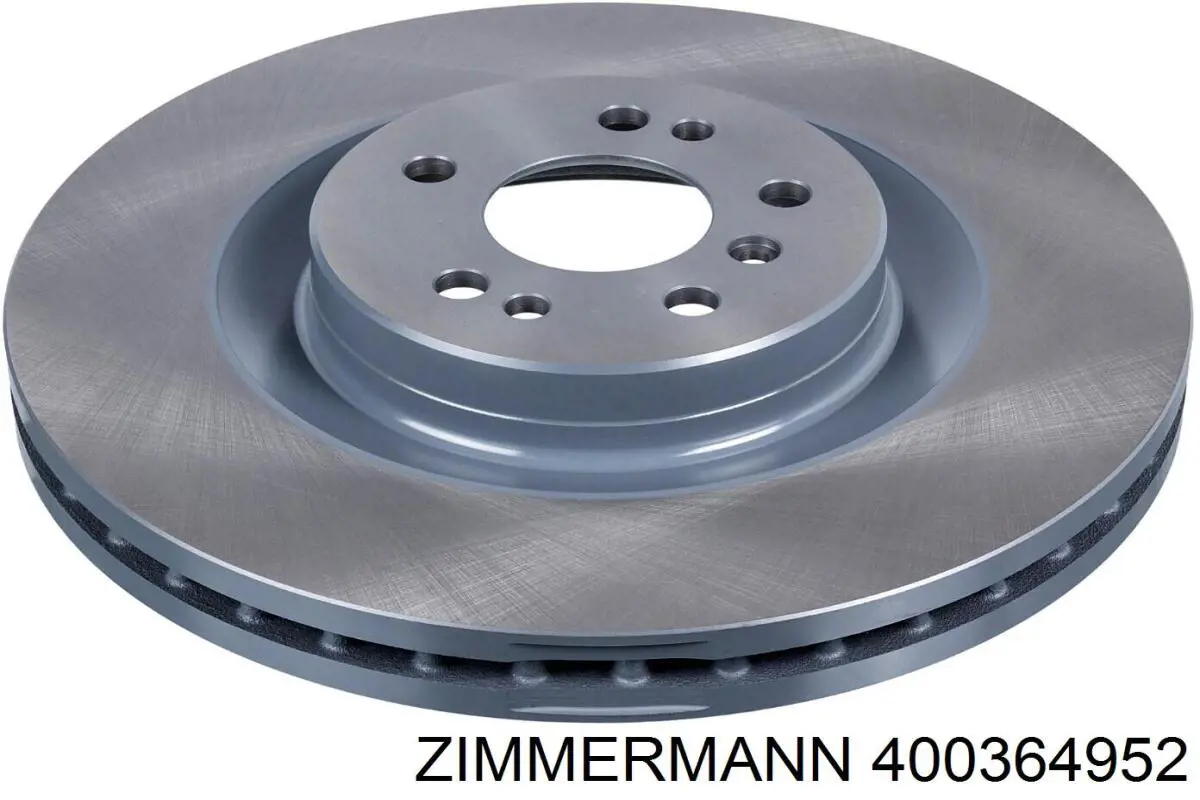 Диск переднього гальма Zimmermann 400364952 ціна, від 105.78 USD