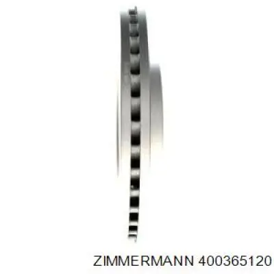 Диск гальмівний передній Zimmermann 400365120
