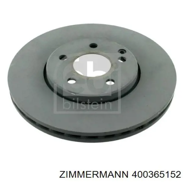 Гальмівні диски передні 400365152 Zimmermann