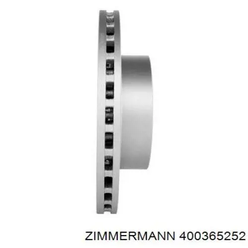 400365252 Zimmermann Гальмо дискове переднє