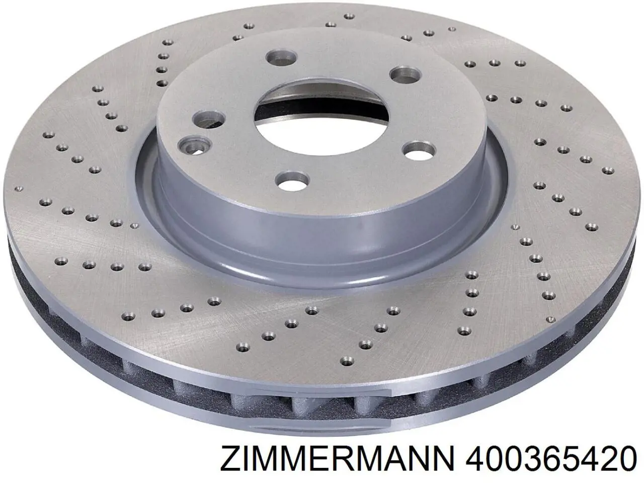Диск переднього гальма Zimmermann 400365420 ціна, від 70.76 USD