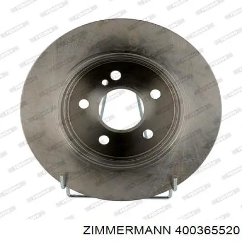 Диск гальмівний задній Zimmermann 400365520