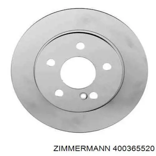 Купити 400365520 Zimmermann Диск заднього гальма