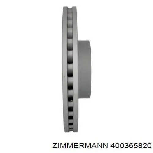 Гальмівні диски передні 400365820 Zimmermann