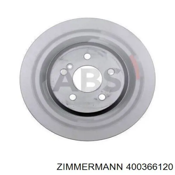 Купити 400366120 Zimmermann Диск заднього гальма