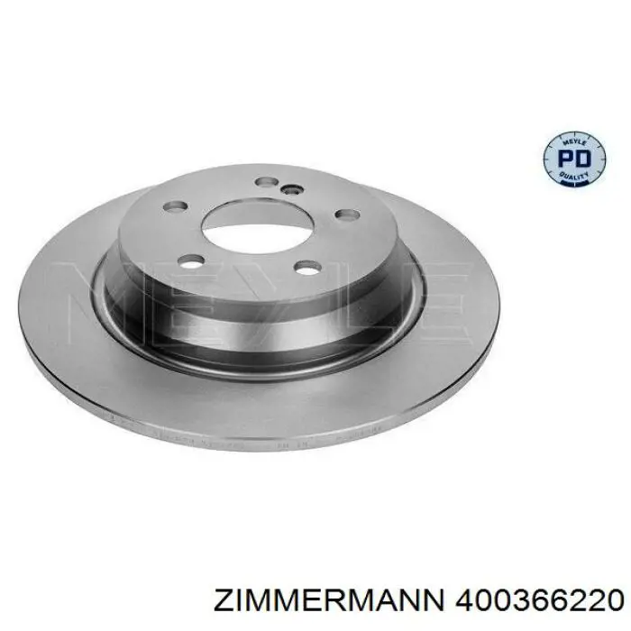 Задні дискові гальма Zimmermann 400366220 ціна, від 55.89 USD