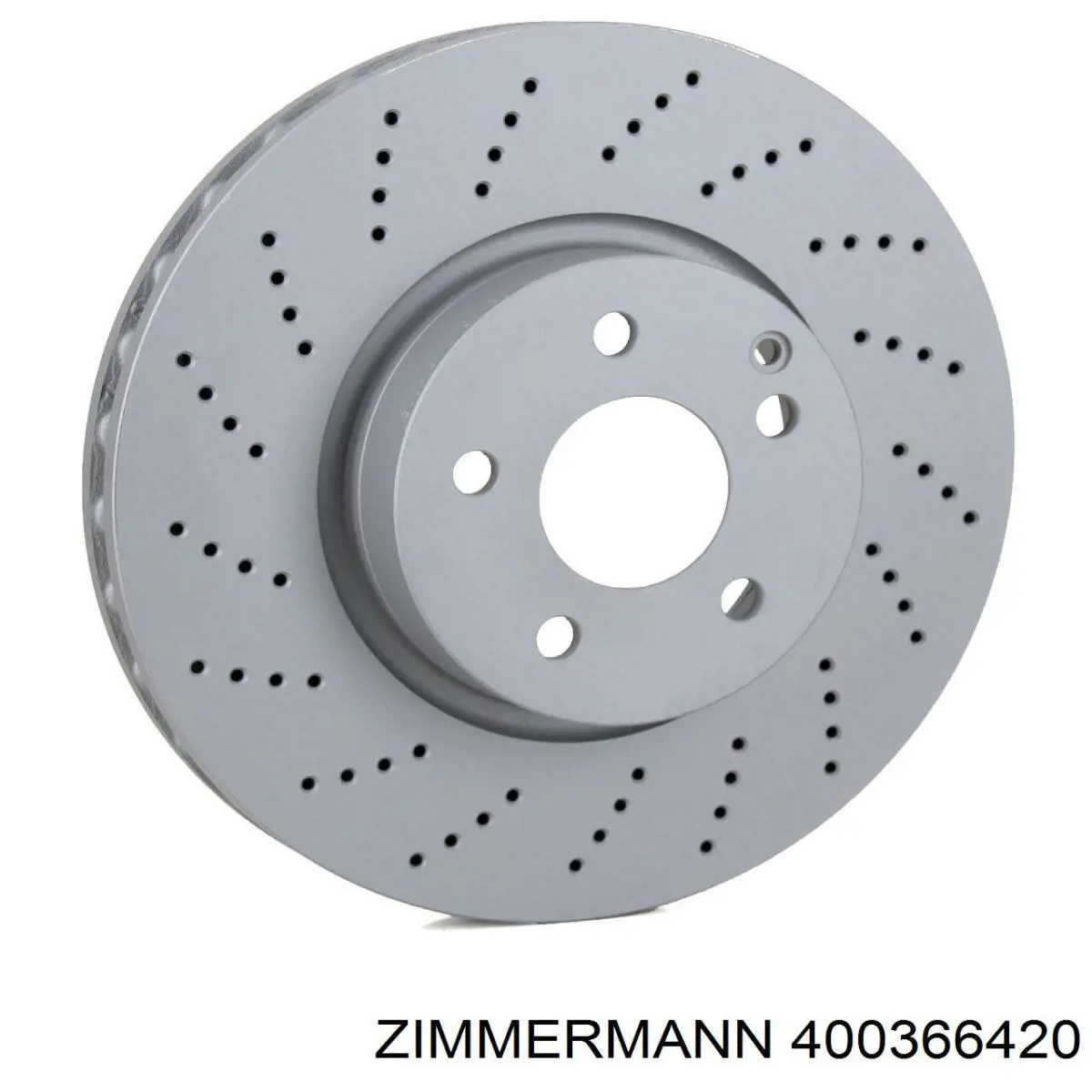 Гальмівні диски передні 400366420 Zimmermann