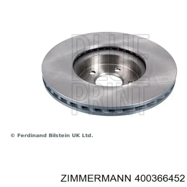 Диск переднього гальма Zimmermann 400366452 ціна, від 122.44 USD