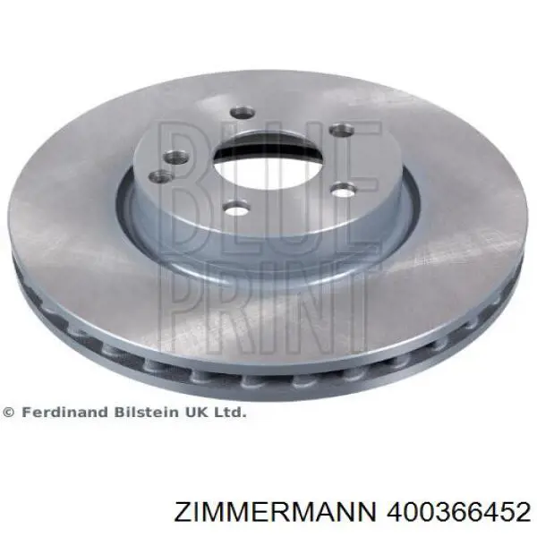 Диск переднього гальма Zimmermann 400366452 ціна, від 122.44 USD