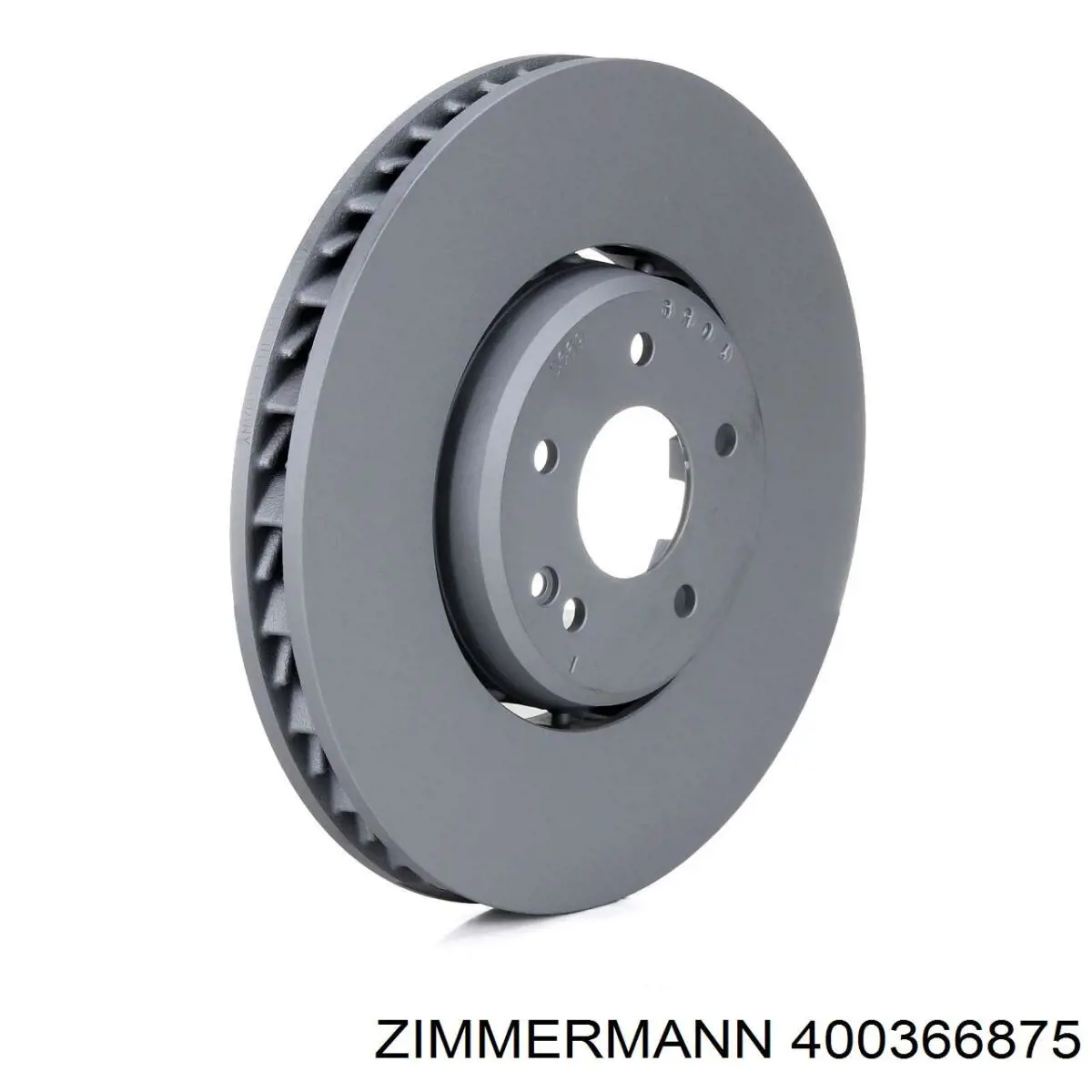 400366875 Zimmermann диск гальмівний передній