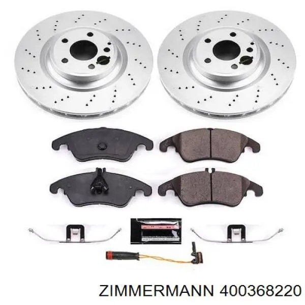 Гальмівні диски 400368220 Zimmermann