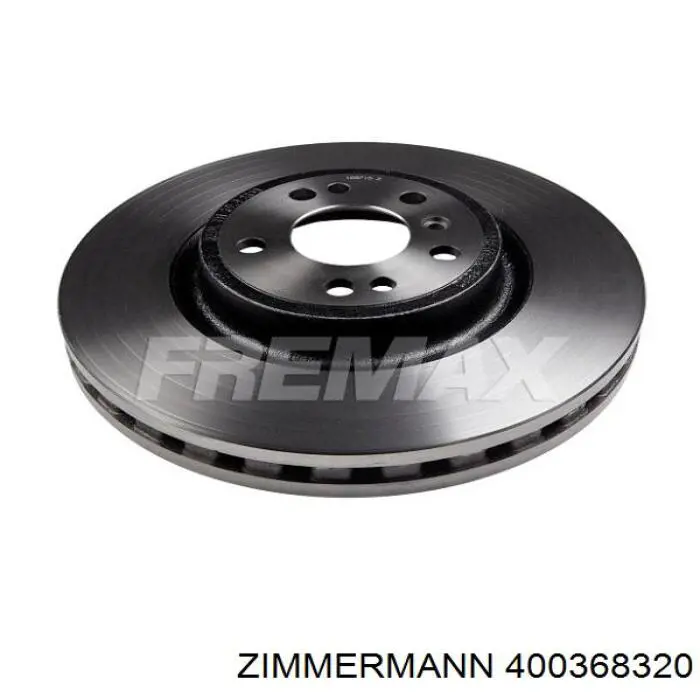400368320 Zimmermann Гальмо дискове переднє