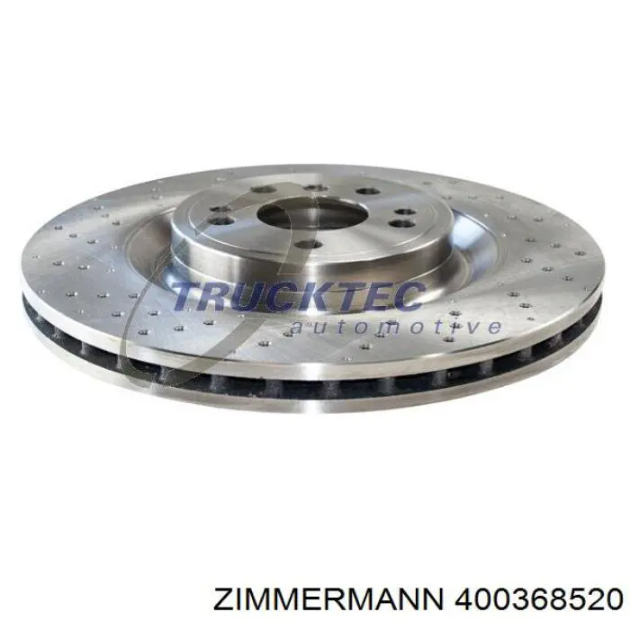 Гальмівні диски передні 400368520 Zimmermann