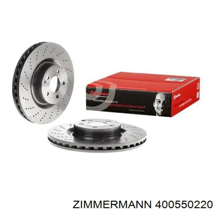 Купити 400550220 Zimmermann Ротор гальмівний