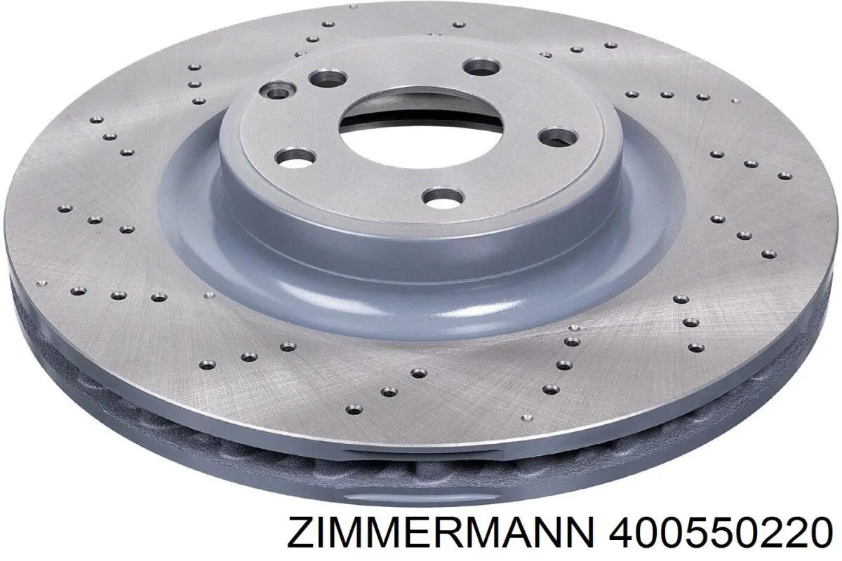 Гальмівні диски передні 400550220 Zimmermann