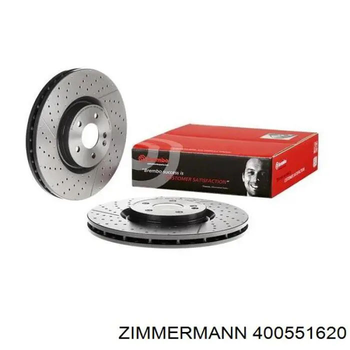 ADBP430025 Blue Print Гальмо дискове переднє