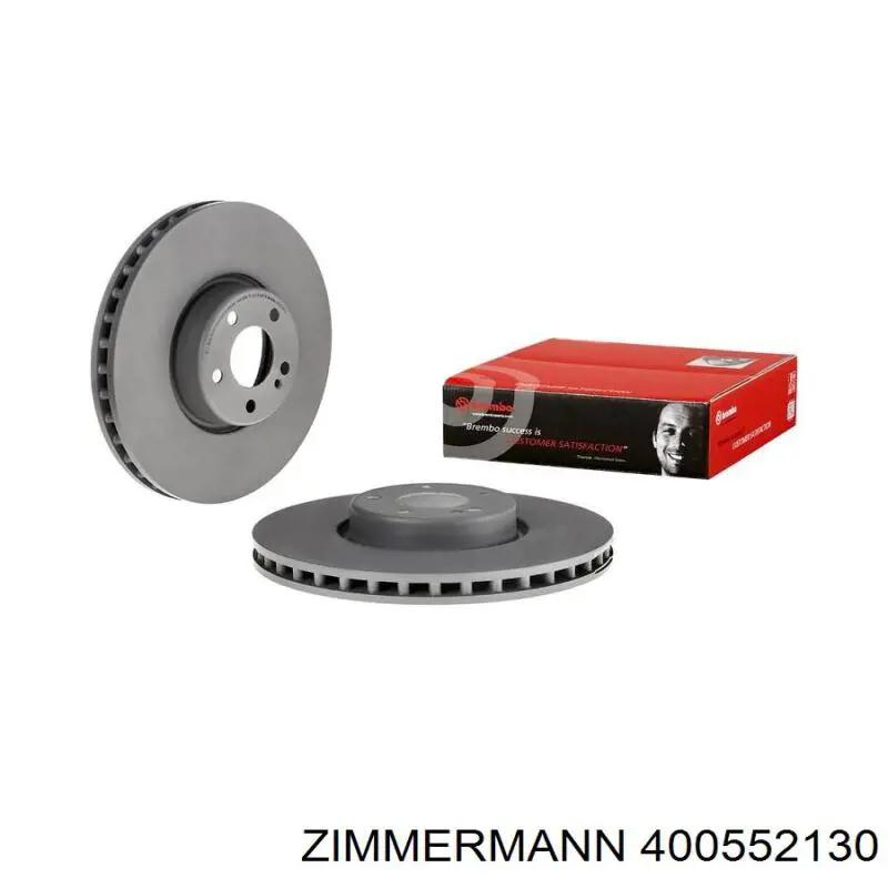 400552130 Zimmermann диск гальмівний передній