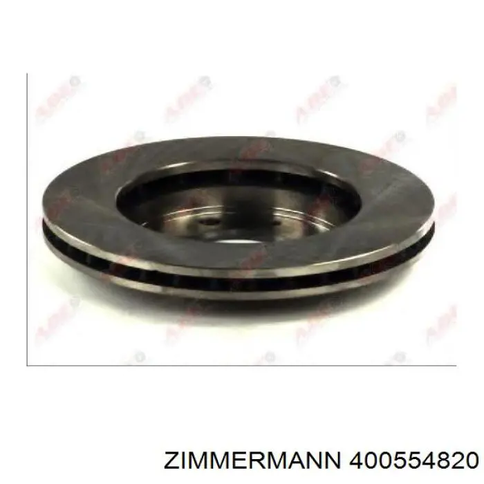 Диск переднього гальма Zimmermann 400554820 ціна, від 222.15 USD