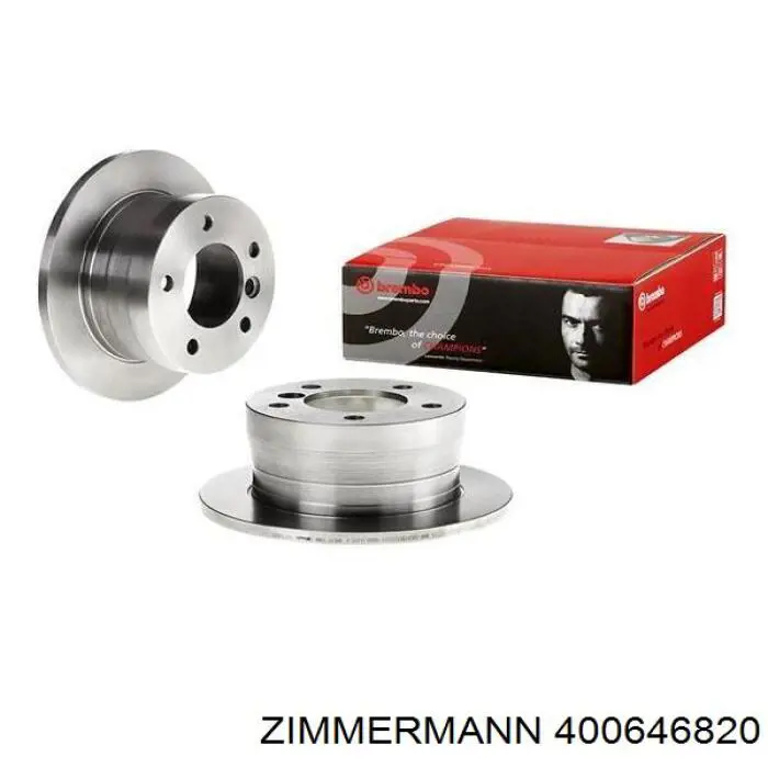 Задні дискові гальма Zimmermann 400646820 ціна, від 34.93 USD