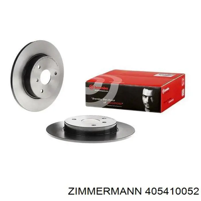 Гальмівні диски передні 405410052 Zimmermann
