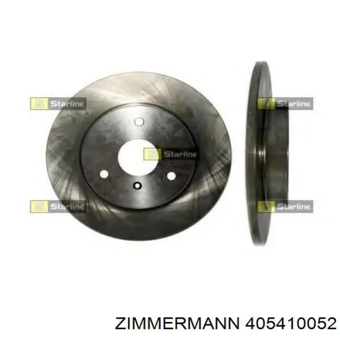 Купити 405410052 Zimmermann Ротор гальмівний