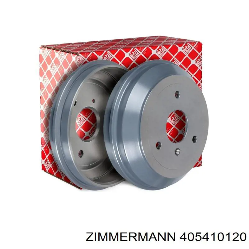 405410120 Zimmermann Барабан гальмівний задній