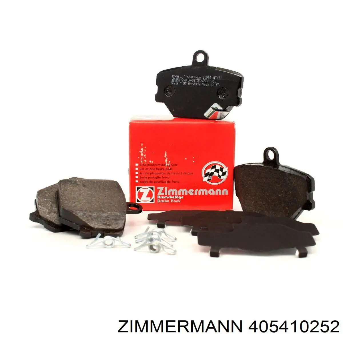 Диск гальмівний передній Zimmermann 405410252