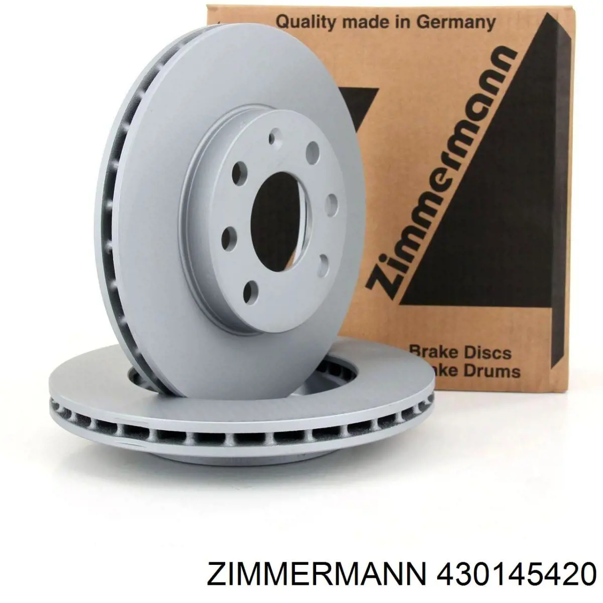 430145420 Zimmermann диск гальмівний передній