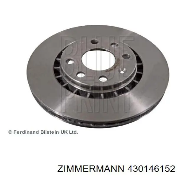 Гальмівні диски передні 430146152 Zimmermann