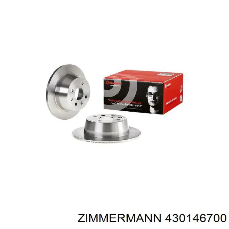 Гальмівні диски 430146700 Zimmermann