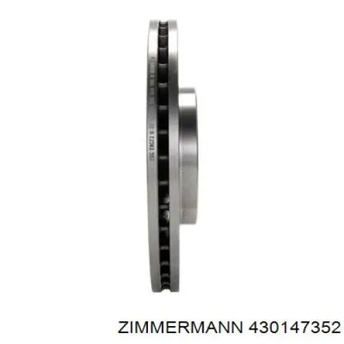 Гальмівні диски передні 430147352 Zimmermann