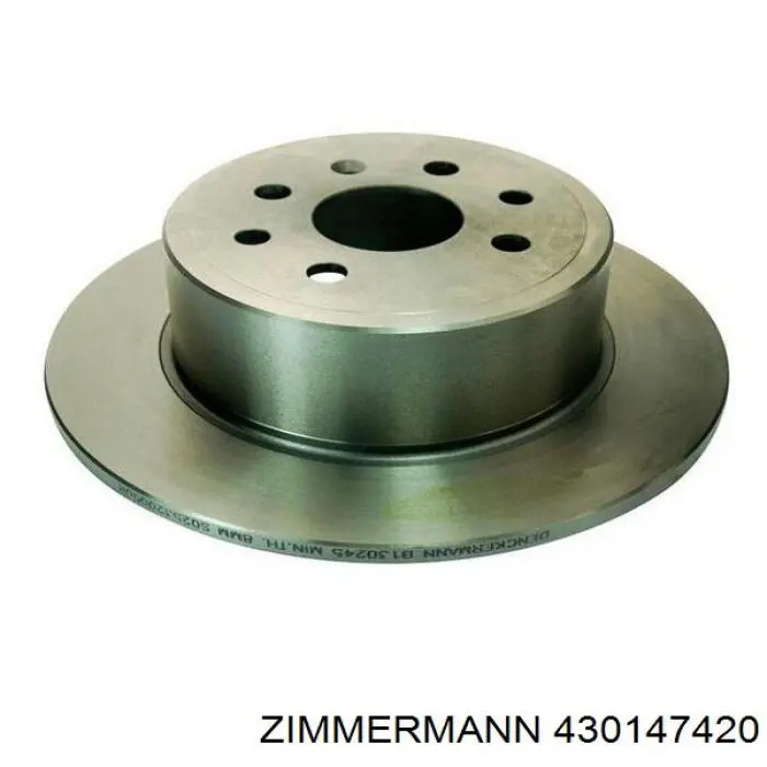 Гальмівні диски 430147420 Zimmermann