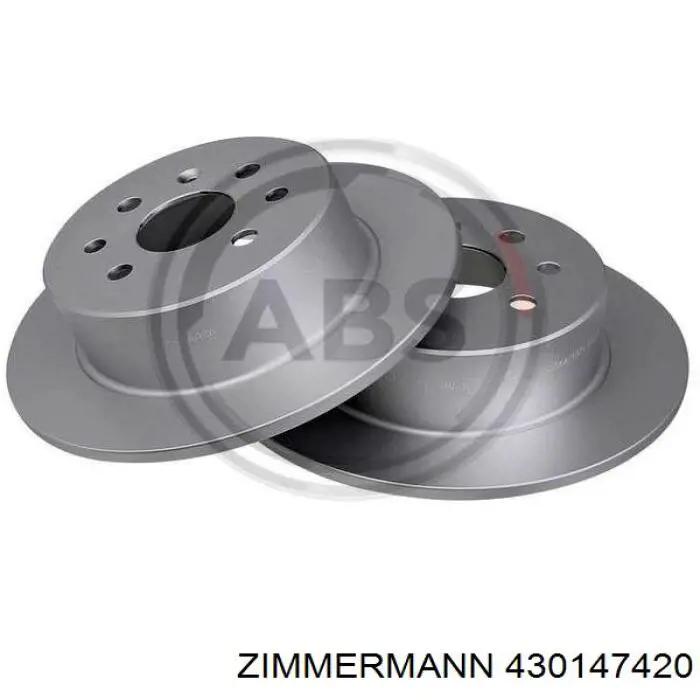 430147420 Zimmermann Дискові гальма