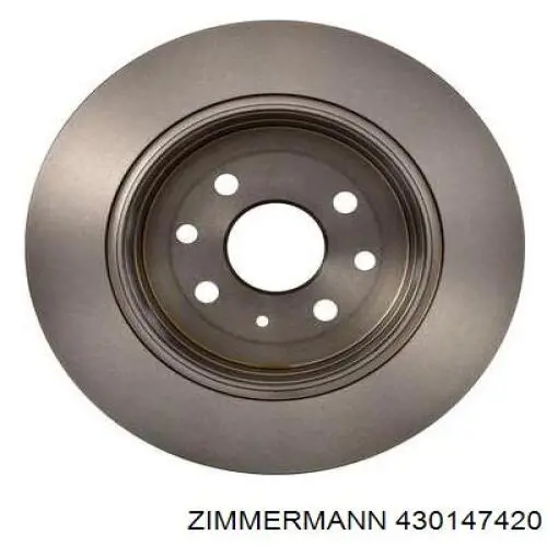 Задні дискові гальма Zimmermann 430147420 ціна, від 26.94 USD