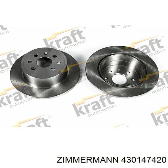 Гальмівні диски 430147420 Zimmermann