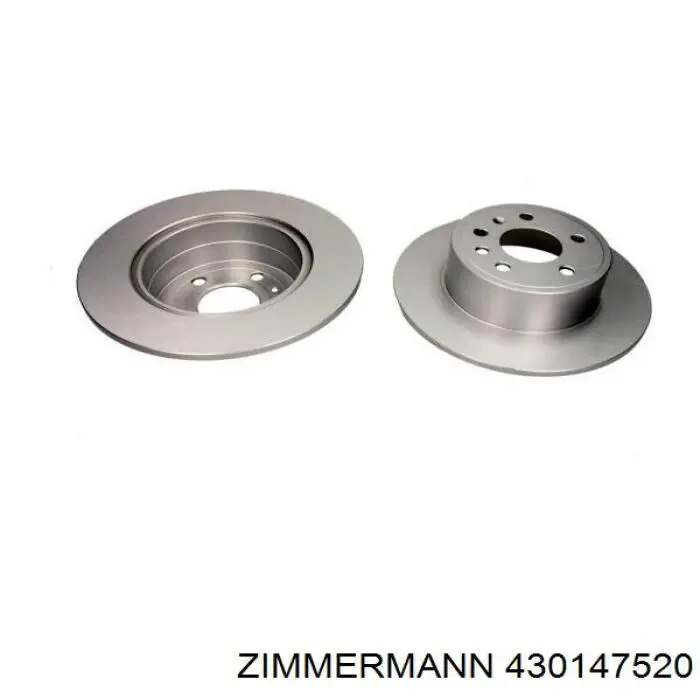 Задні дискові гальма Zimmermann 430147520 ціна, від 29.50 USD