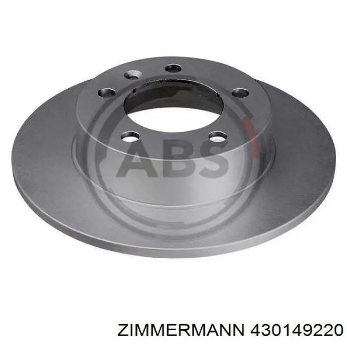 Задні дискові гальма Zimmermann 430149220 ціна, від 36.20 USD