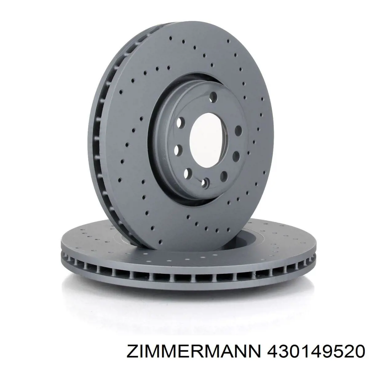 Диск гальмівний передній Zimmermann 430149520