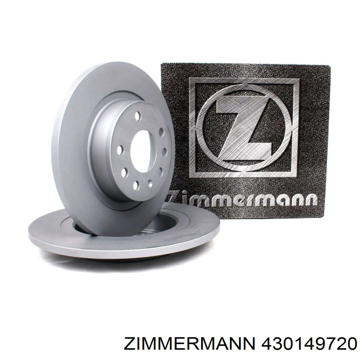 Диск гальмівний задній Zimmermann 430149720