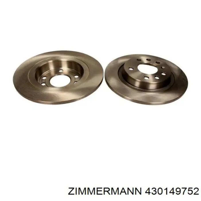 Задні дискові гальма Zimmermann 430149752 ціна, від 26.69 USD