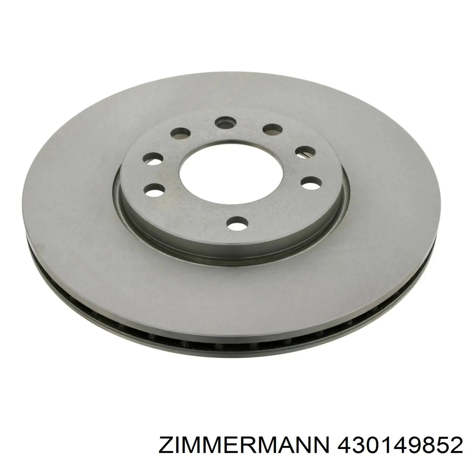 Диск гальмівний передній Zimmermann 430149852