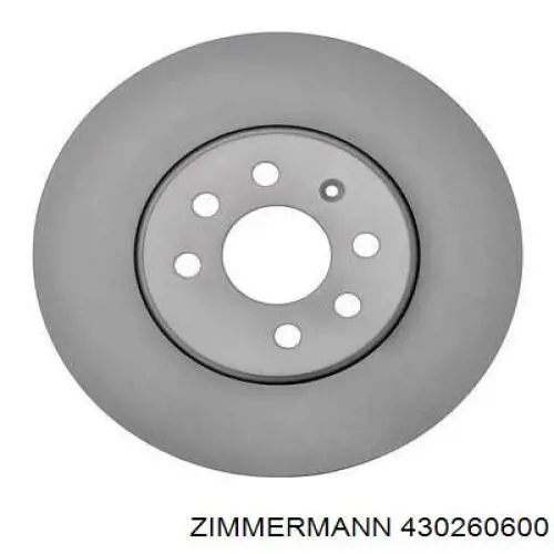 430260600 Zimmermann Гальмо дискове переднє
