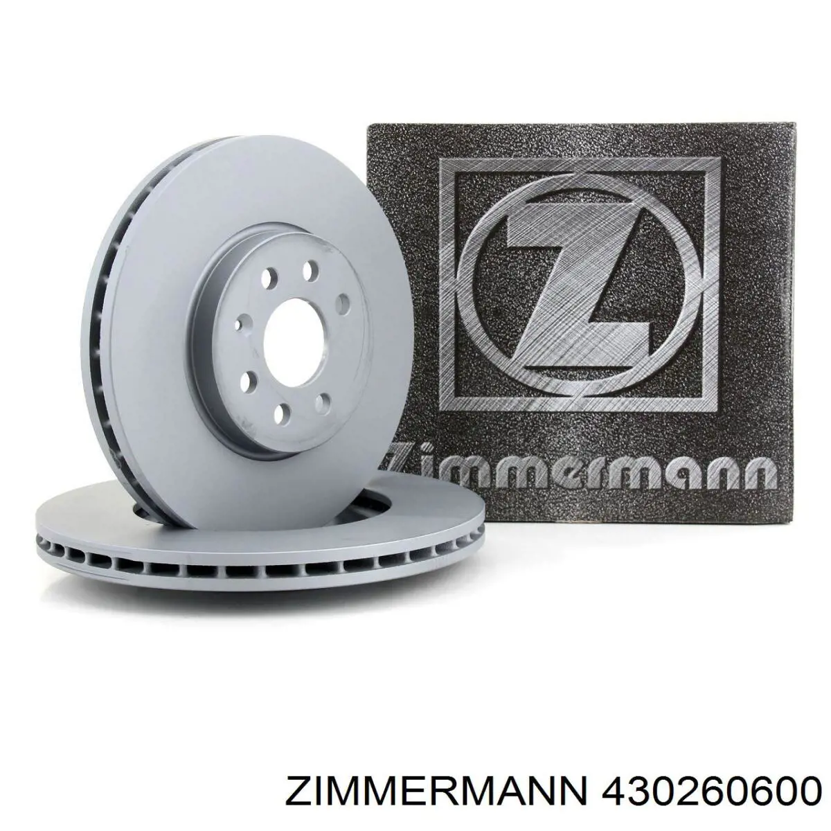 Диск переднього гальма Zimmermann 430260600 ціна, від 44.20 USD
