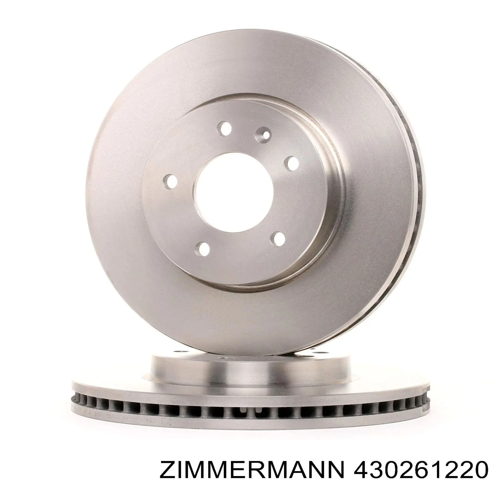 Диск переднього гальма Zimmermann 430261220 ціна, від 55.79 USD